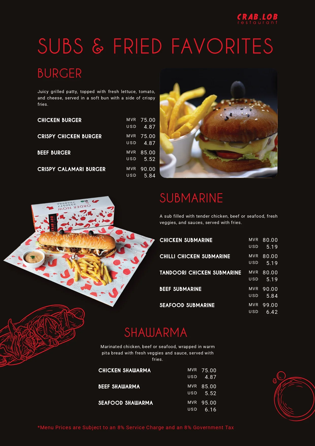 Menu page 15